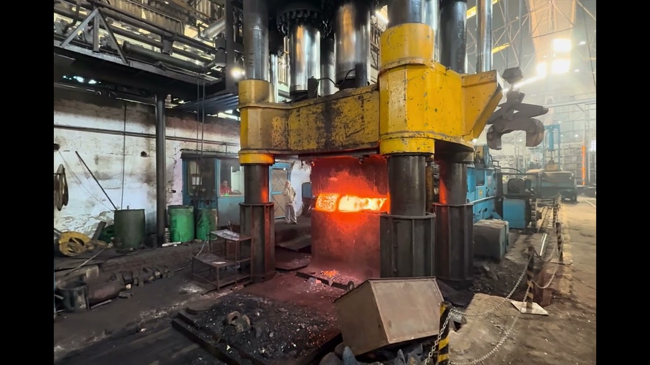 5000-Ton Open Die Forging Press