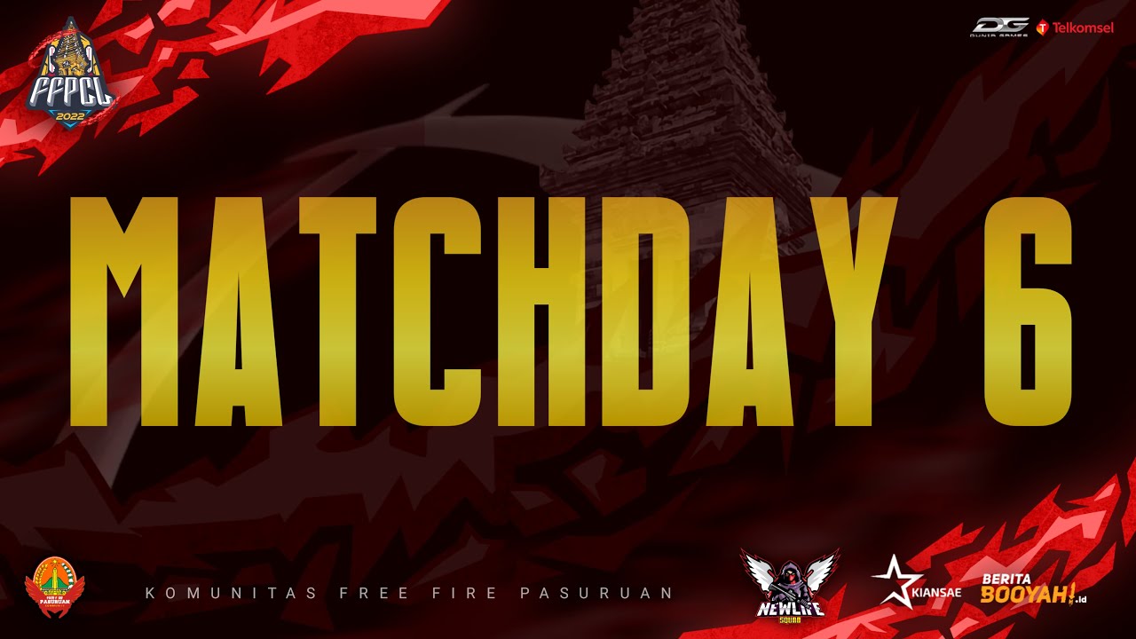 [LIVE] FFPCL 2022 - MATCH DAY 6 GROUP D F