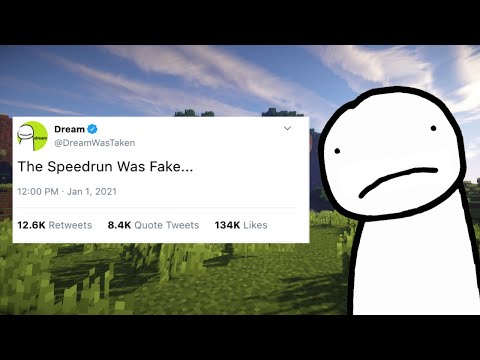 Dream Admits He Cheated In His Speedrun Explained