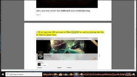 Fix Cherrybeard error in Sea of Thieves on Xbox or Windows 10
