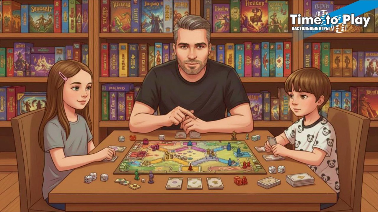Топ 10 Настольных игр с детьми
