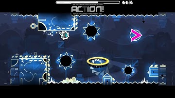 Daily Level - Geometry Dash 2.1 - Fearless by: Leocreatorx [3 coins]