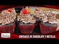 Cupcakes de Chocolate y Nutella