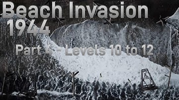 Beach Invasion 1944 | Awesome Tower Defence Game | 4K Gameplay Replay | Part 4