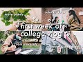 📚first week of college @northeastern🐾 | balancing classes, etsy, & youtube; yesstyle haul, & more!