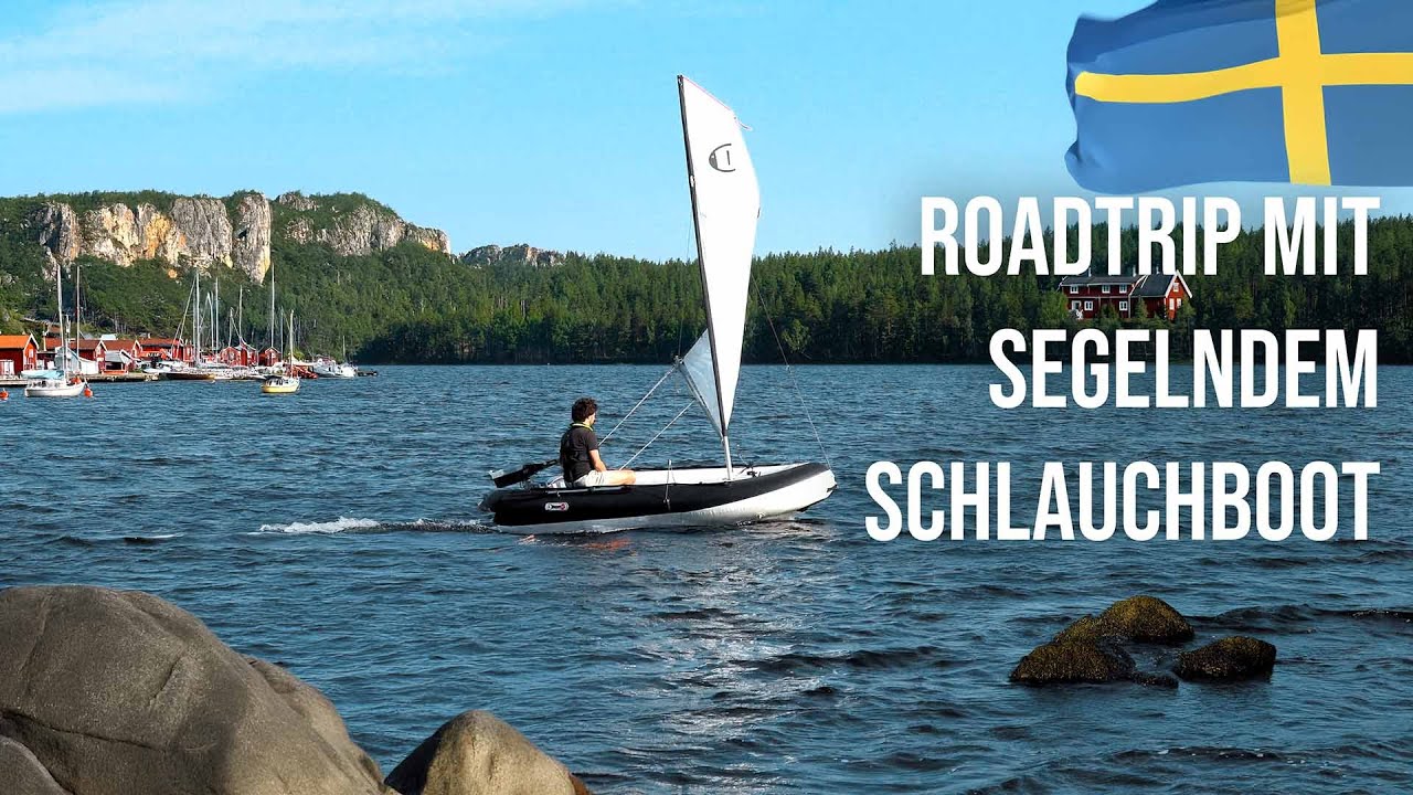 Mit aufblasbarem Segelboot durch Schweden | Dinghy Go Orca 375 | Roadtrip Teil 1/2