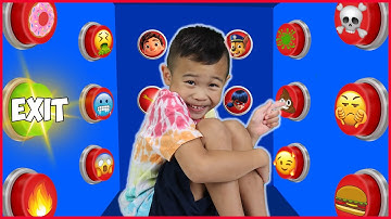 100 Mystery Buttons Gameplay! Only one Let