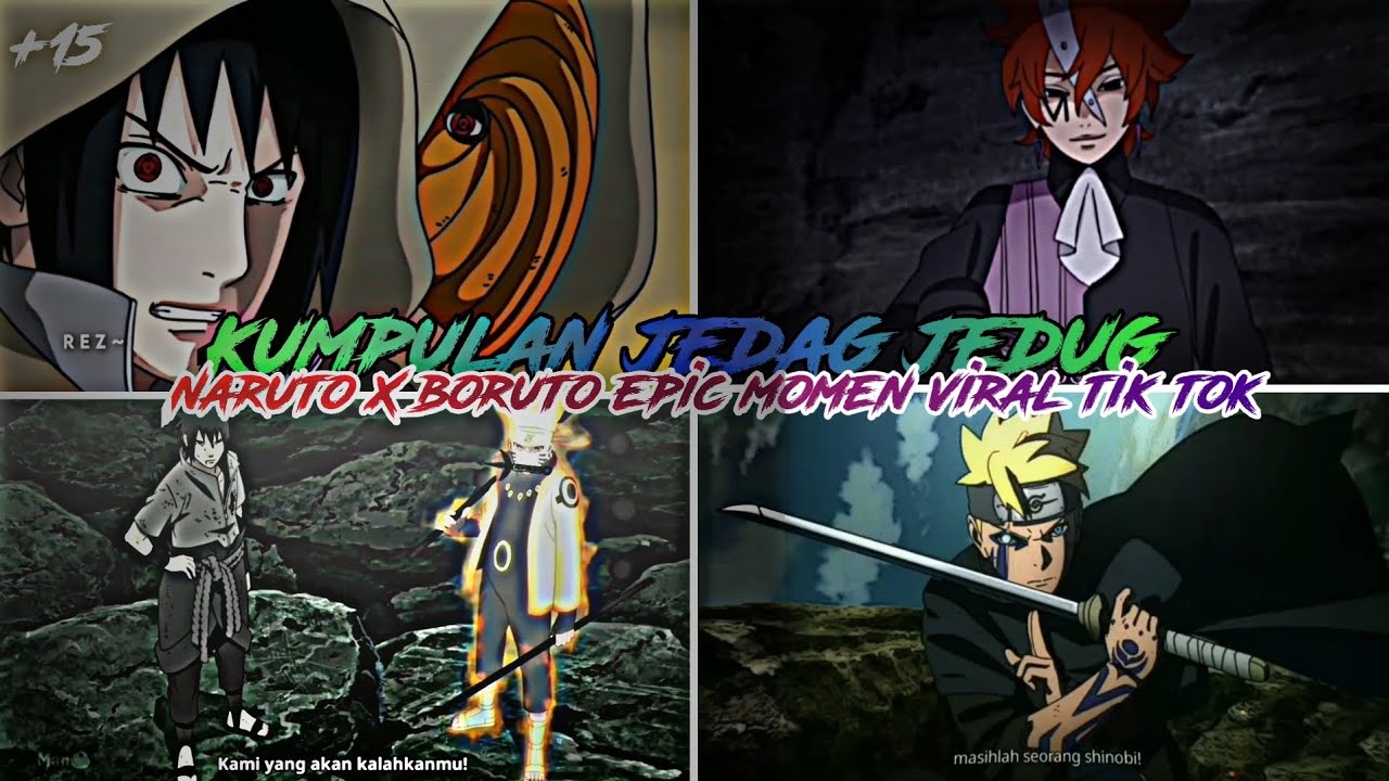 KUMPULAN JEDAG JEDUG NARUTO X BORUTO EPIC MOMEN VIRAL TIK TOK 🔥 PART 3