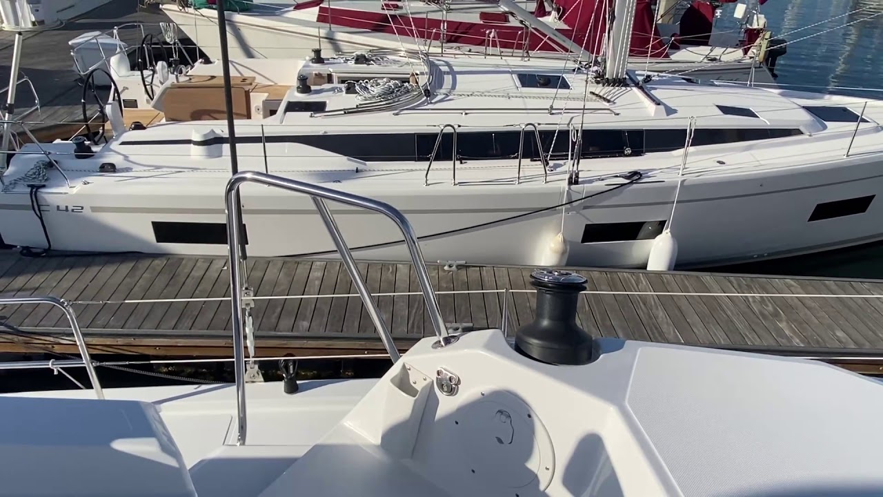 New Bali Catspace Catamaran Walk Through in San Diego, California by Cruising Yachts