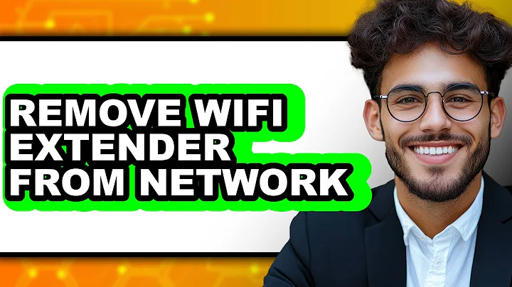 How to Remove Wifi Extender from Network (only Way)
