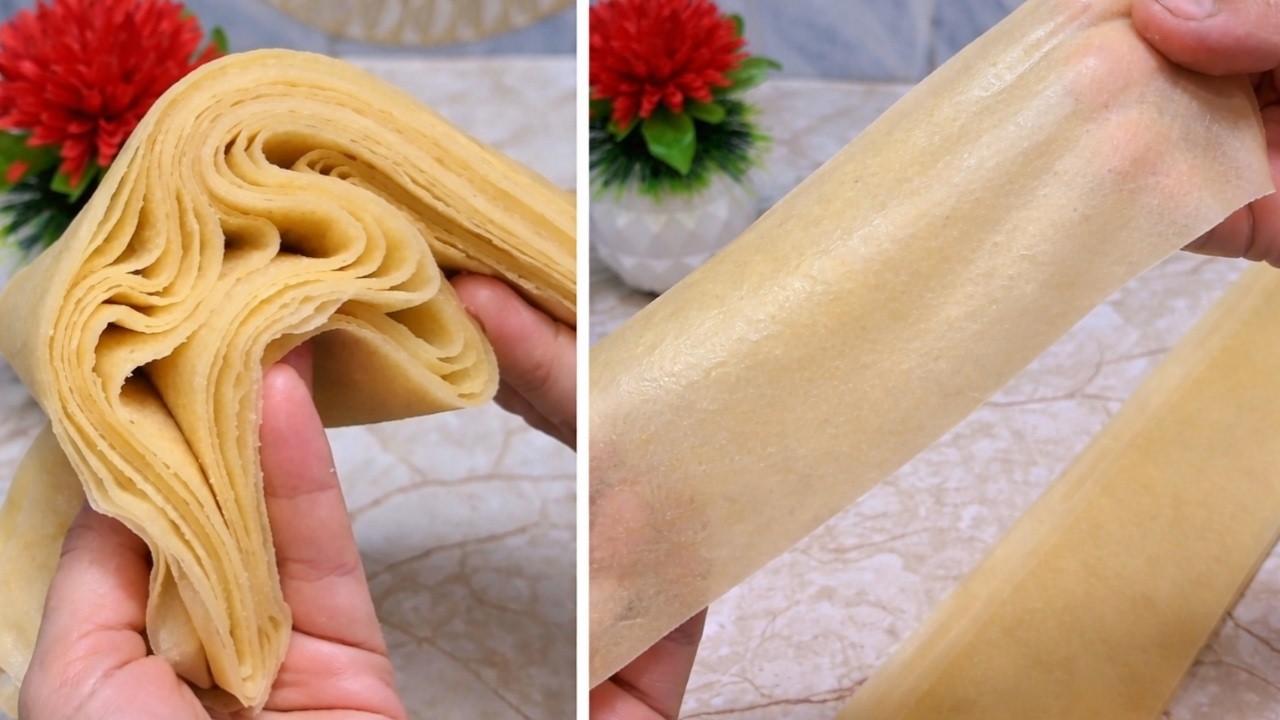 طريقه عمل السمبوسه❗من الالف للياء ❗من نصف كيلو دقيق هتعملي اكبر كميه من السمبوسه 👍