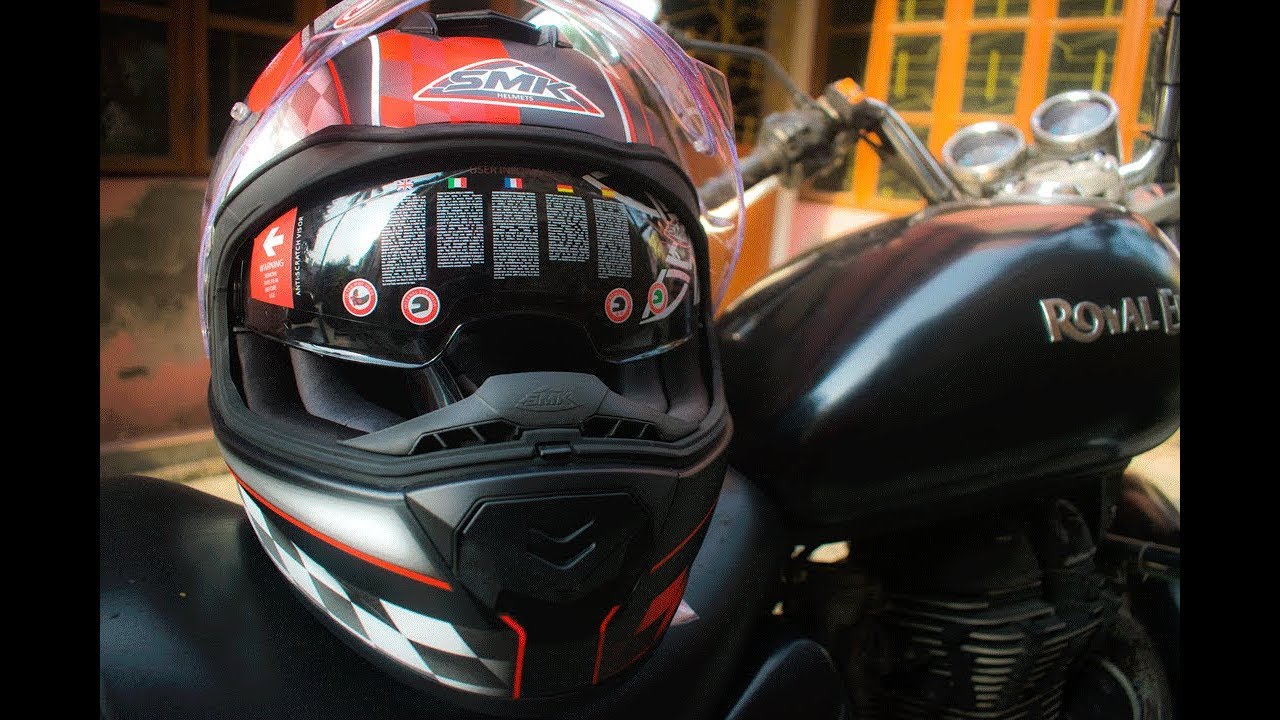 SMK Helmet review YouTube
