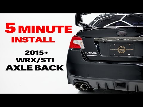 Installing the BEST affordable AXLE BACK for your 2015+ WRX/STI (HOW TO)