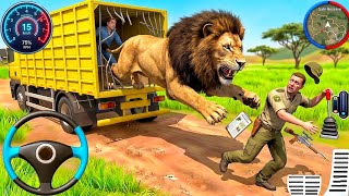 Trasporto Animali Camion Cargo - Simulatore di Guida Camion per Trasporto Zoo - Gameplay Android screenshot 2