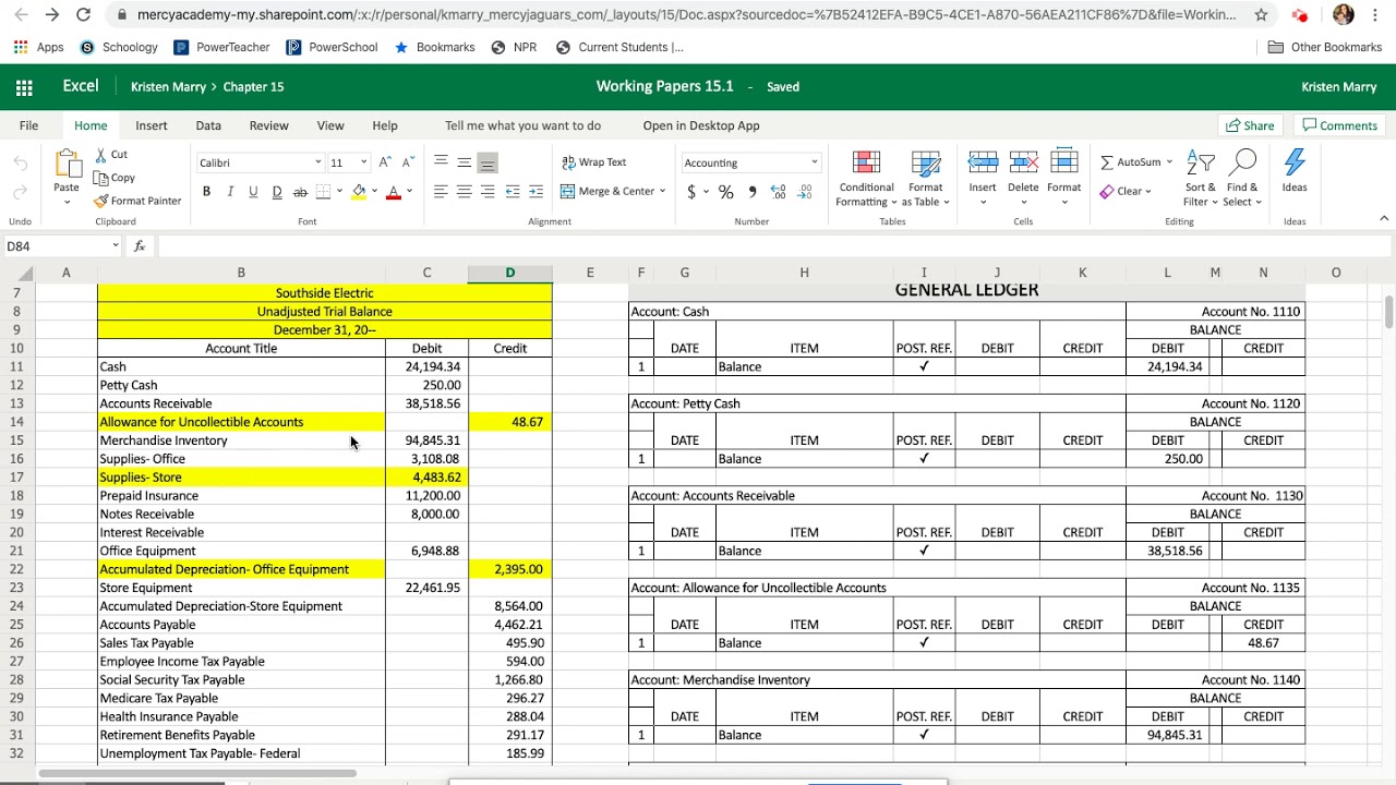 Century 21 Accounting- Lesson 15.1 Work Together - YouTube