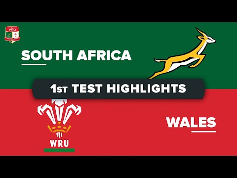 July Internationals | South Africa v Wales - First Test Highlights