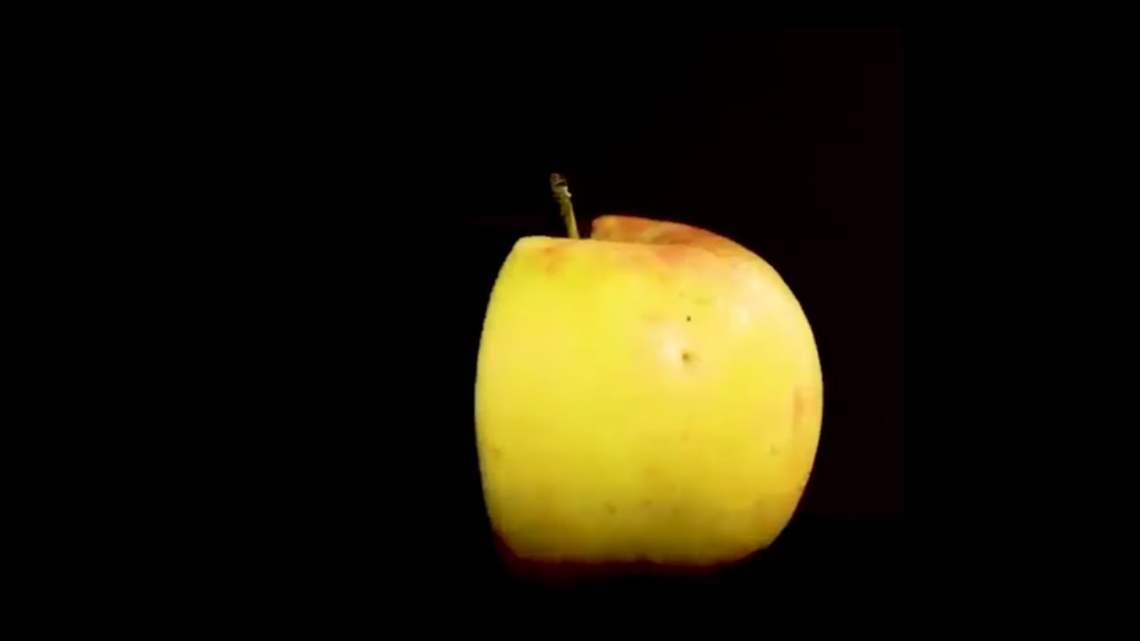 Painting an apple with the blackest paint that absorbs over 99.2% of  visible light : r/interestingasfuck