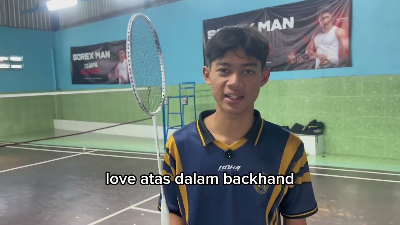 Tugas Teknik dasar Backhand Badminton 