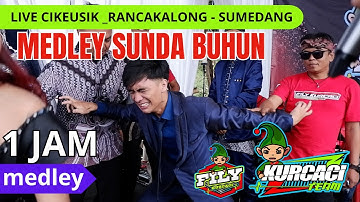 LIVE CIKEUSIK - RANCAKALONG || MEDLEY LAGU SUNDA BUHUN fily kurcaci team tanji progresif