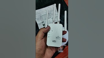 ตัวขยายสัญญาณ WiFi Repeater 4 1200Mbps 2.4Ghz #ตัวกระจายไวไฟ #ตัวดูดสัญญาณ #ตัวดึงสัญญาณ #wifi
