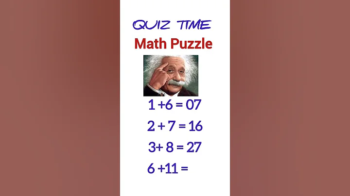 Math puzzle #maths #logicaltest #iqtestonline #quiztime