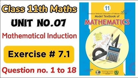 Exercise 7.1 class 11 NBF |Ex 7.1 class 11 NBF | National book foundation | waqaracademy2