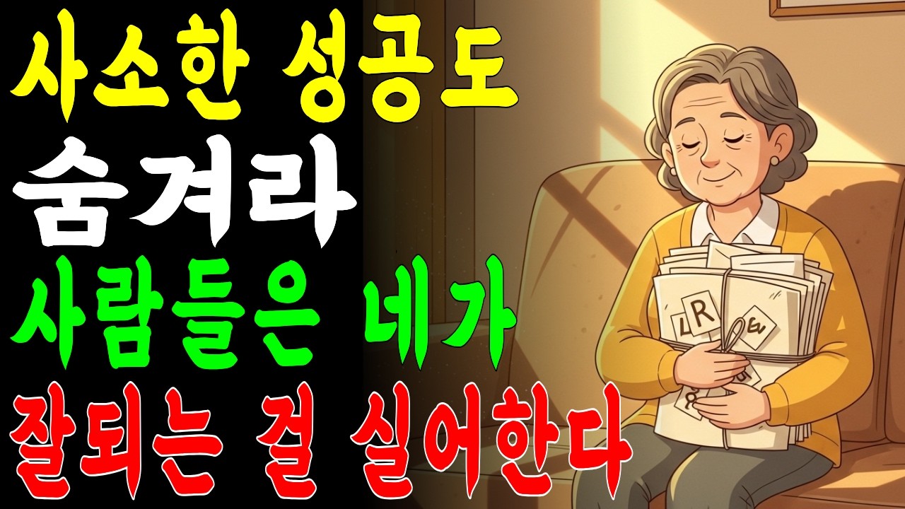 자랑 한마디에 잃게 되는 것들 | 기쁜 일이 생겨도 절대 말하면 안 됩니다 | 오디오북 | 시니어사연 | 인간관계 | 삶의지혜 | 인생사 | 라디오 | 노후준비 | 백세쉼터