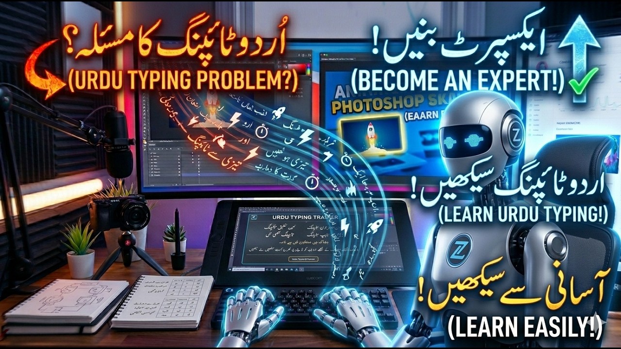 How to write Urdu Language Easily | Learn Urdu Typing | Inpage Urdu ...
