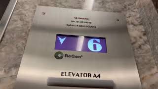 (LL-7) BUSY Otis Compass Office Elevators at the Empire State Building