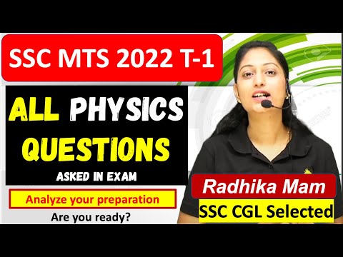 SSC MTS 2022-2023 Tier-1 All Physics Questions Practice| Are you ready for exam?