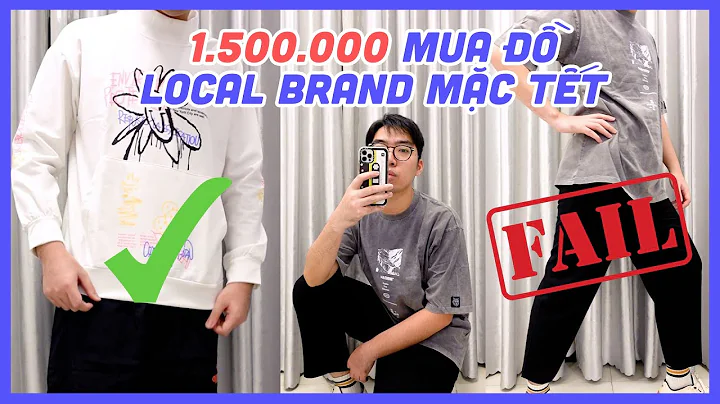 1.500.000đ mua quần áo LOCAL BRAND online mặc tết 👕 Thành công hơn mong đợi! #maybayvlog
