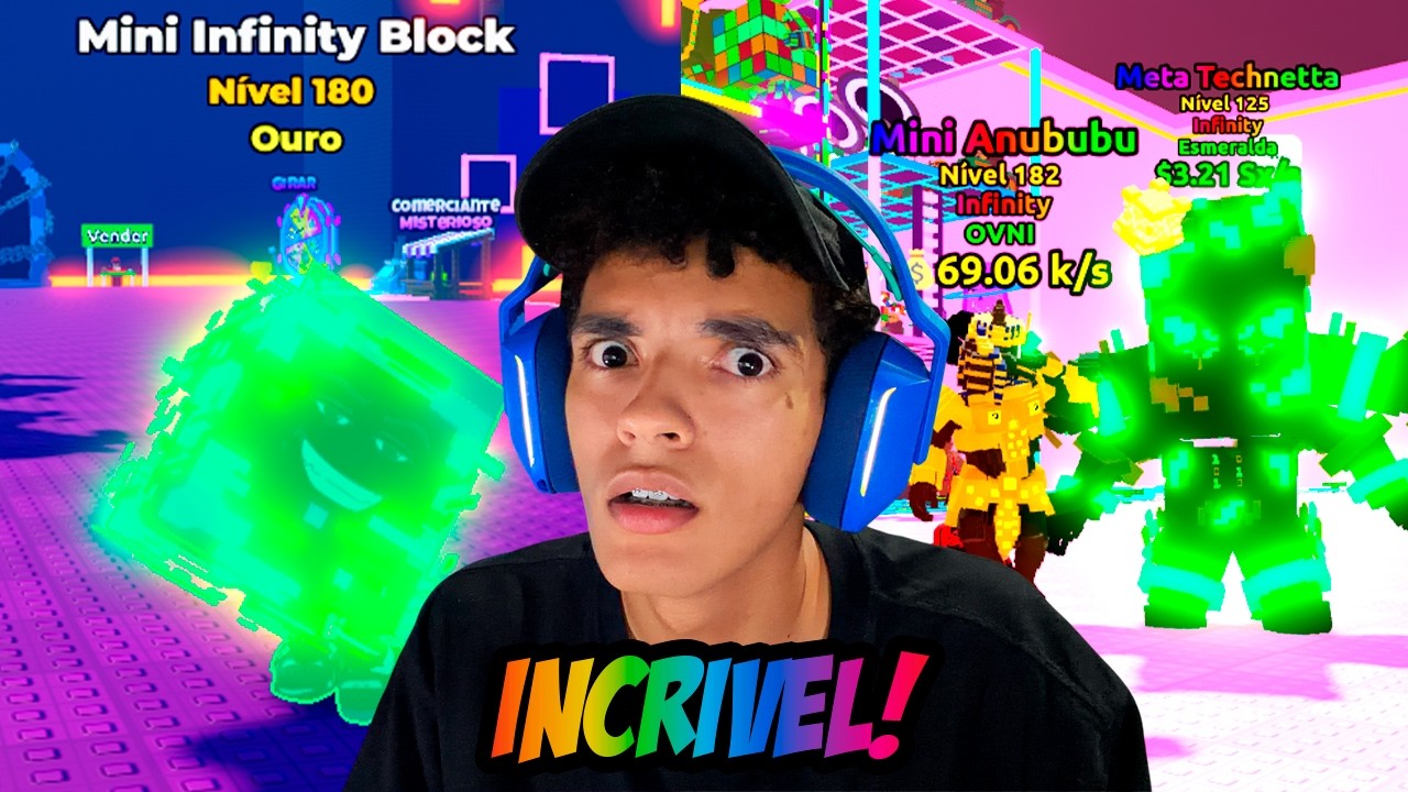 URGENTE! ADM DEU INFINITY PARA TODOS NO EVENTO SECRETO DO TSUNAMI BRAINROT!