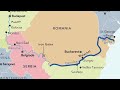 Animated map of european river itineraries