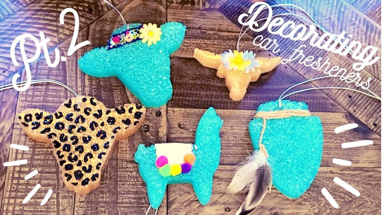 DIY Aromie Freshie Kit- Mermaid Tail Car Air Freshener