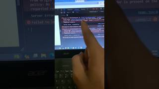 🚀First way to fix the error of cors policy..#webdevelopment #programming #coding #nodejs #webdesign