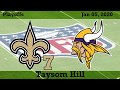 Taysom Hill 2020-01-05 Playoffs vs Vikings