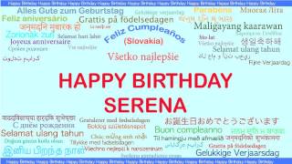 SerenaEnglish english pronunciation   Languages Idiomas - Happy Birthday