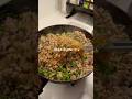 帰宅後7分で作る『ワンパン麻婆春雨』作りました✨作り方はコメント欄へ➡️#簡単レシピ #ズボラ飯 #時短レシピ #カップル