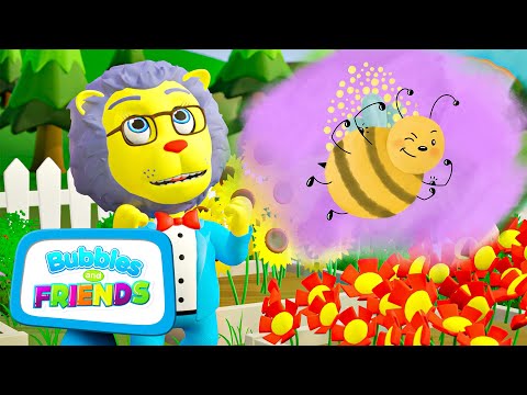 The Waggle Dance! | Bubbles and Friends Summer Learning about Bees