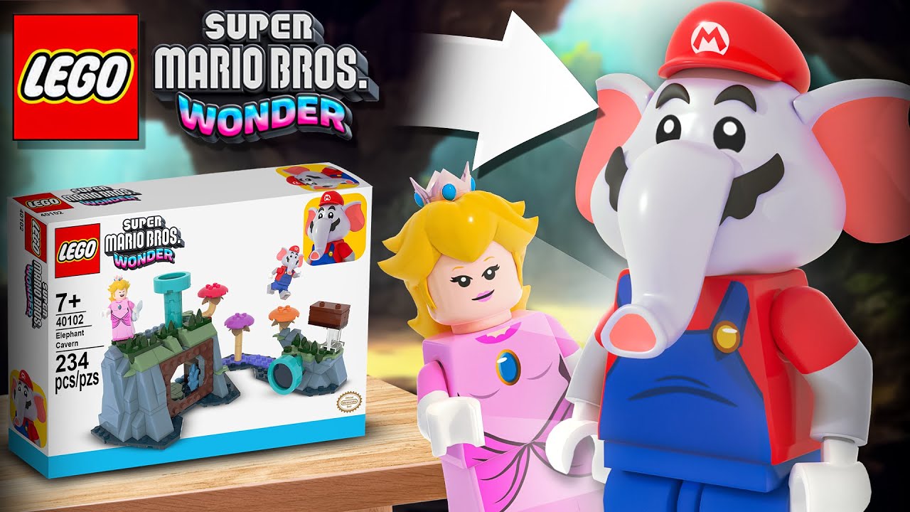 NEW Lego Super Mario Wonder ELEPHANT MARIO!