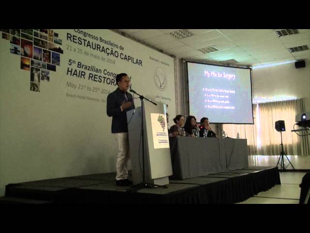 Hair Transplant Lecture in Brazil:  Regenerative Medicine- PRP and ACell