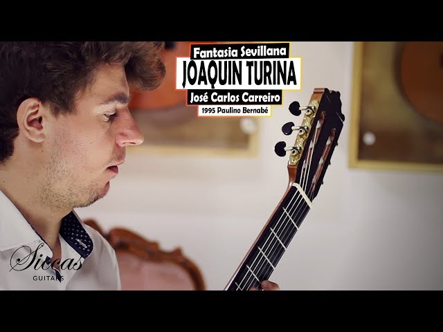 Joaquín Turina "Fantasia Sevillana" played by José Carlos Carreiro plays on a 1995 Paulino Bernabè