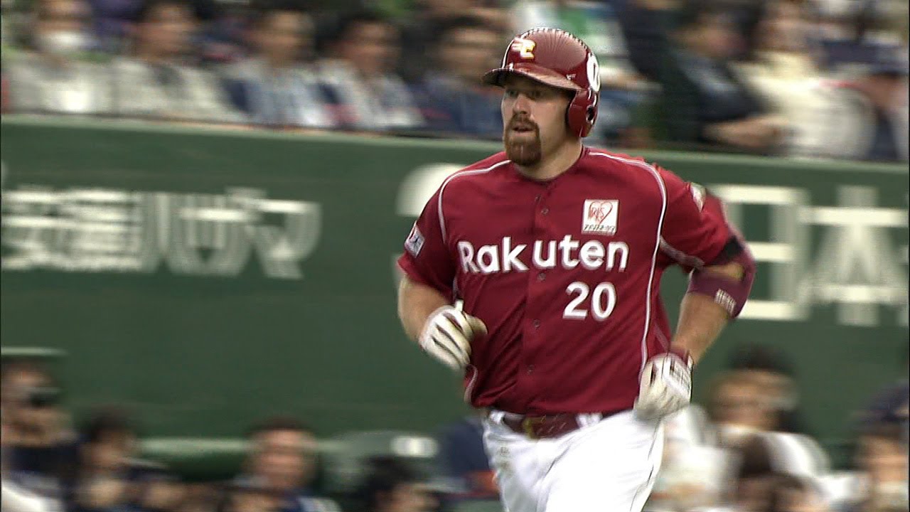出た ユーキリスの第1号ソロhrは豪快な一発 14 03 29 L E Youtube