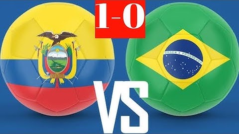 Brazil vs Ecuador World cup qualified match 1-0 goal highlight 2024 💥
