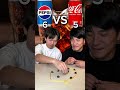 Coca-Cola vs. Pepsi: The Ultimate Magnetic Field Survival Battle! #challenge #funny #shorts