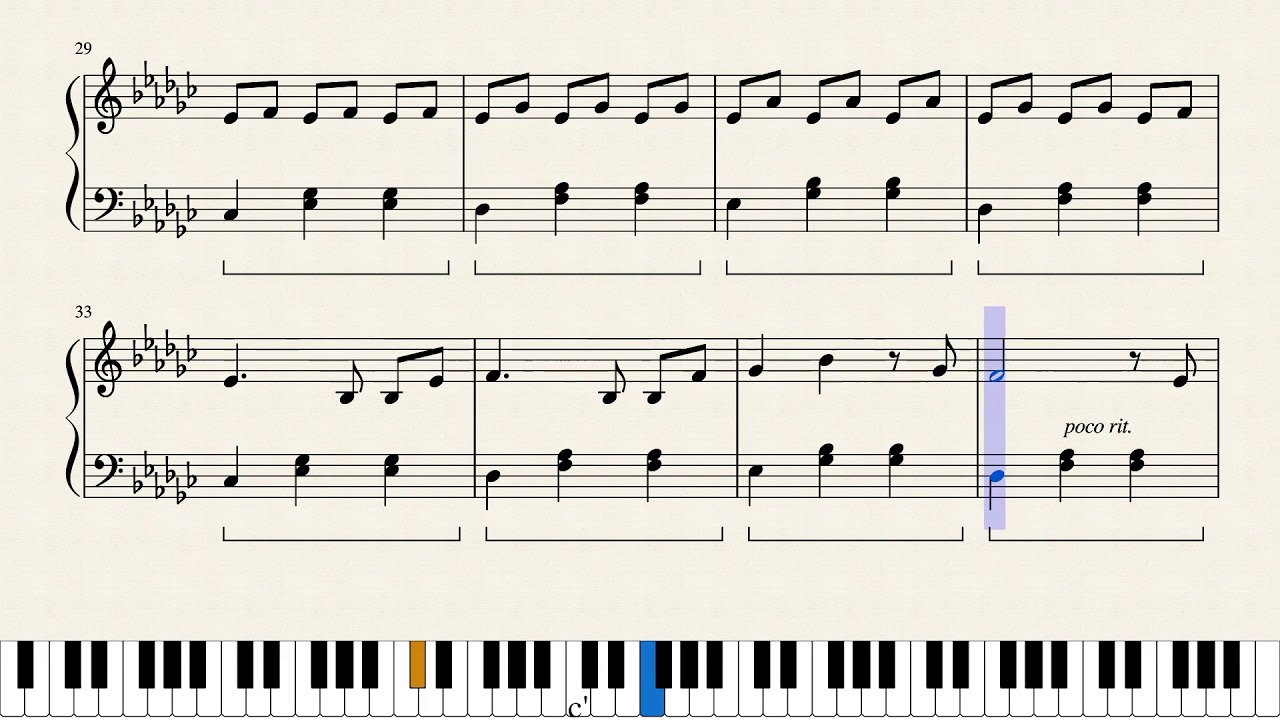 COLOR ME BLUE - AKANE - Piano Tutorial (FREE SHEETS) - YouTube