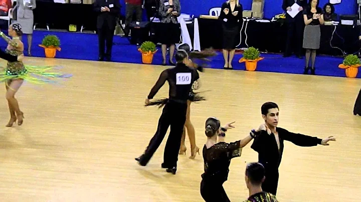 WDSF Cambrils - Rising Star Latin - Round 1 - Ivan...