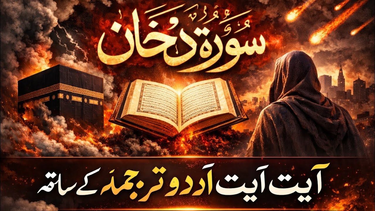 Surah Ad-Dukhan | The Smoke | Allah Ki Powerful Warning | urdu Translation