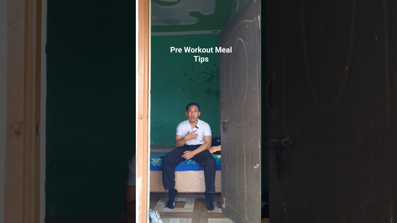 Pre Workout Meal Tips 😋 