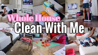 * NEW* WHOLE HOUSE CLEAN WITH ME | Real Life Messy House | Cleaning Motivation